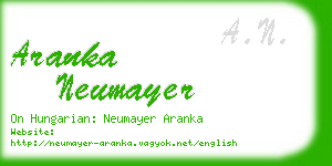 aranka neumayer business card